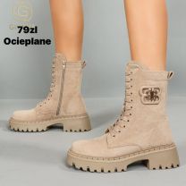 Botki na płaskim (36-41/12P)