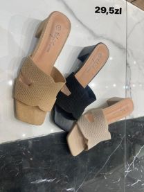 Klapki na obcasie (36-41/12P)