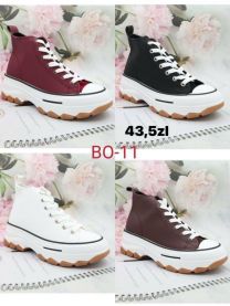Trampki wiążane damskie(36-41/12P)