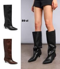 Kozaki na szpilce (36-41/12P)