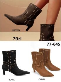 Botki na szpilce (36-41/12P)