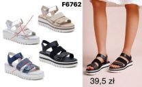 Sandały na koturnie (36-41/12P)