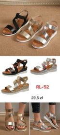 Sandały na koturnie (36-41/12P)