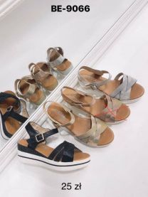 Sandały na koturnie (36-41/12P)