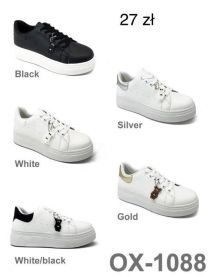 Buty Sportowe Wiązane Damskie (36-41/12P)