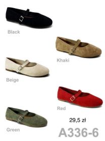 Baleriny damskie (36-41/12P)