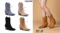 Botki na obcasie (36-41/12P)