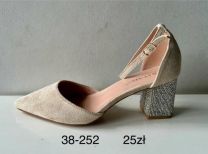 Sandały na obcasie (36-41/12P)