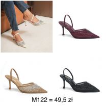 Sandały na szpilce (36-41/12 Par)