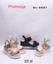 Sandały na koturnie (36-41/12P)