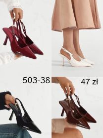 Sandały na szpilce (36-41/12 Par)