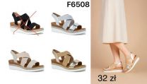 Sandały na koturnie (36-41/12P)
