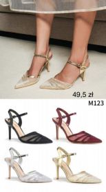 Sandały na szpilce (36-41/12 Par)