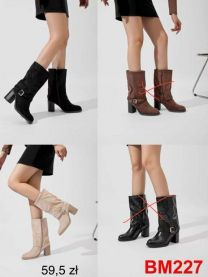Botki na obcasie (36-41/12P) 