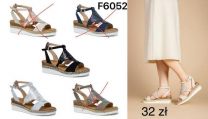 Sandały na koturnie (36-41/12P)