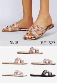 Klapki na płaskim (36-41/12P)