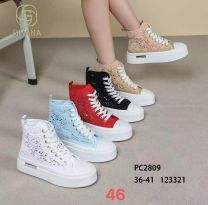 Trampki wiążane damskie (36-41/12P)