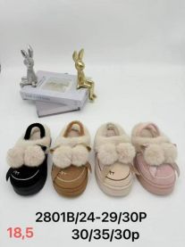 Kapcie zakryte palce dzieci (24-29/30P)