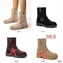 Botki na płaskim (36-41/12P)