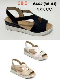Sandały na koturnie (36-41/12P)