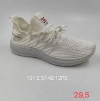 Buty Sportowe Wiązane Damskie (37-42/12P)