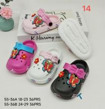 Klapki kroksy dzieci (24-29/36P)