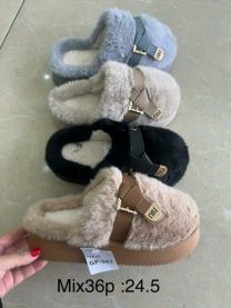 Kapcie zakryte palce damskie (36-41/36P)