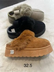 Kapcie zakryte palce damskie (36-41/12P)