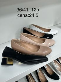 Czółenka na obcasie (36-41/12P)