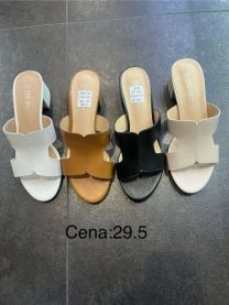 Klapki na obcasie (36-41/12P)