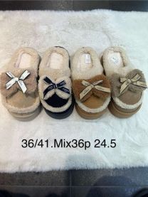 Kapcie zakryte palce damskie (36-41/36P)