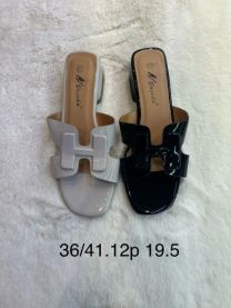 Klapki na obcasie (36-41/12P)