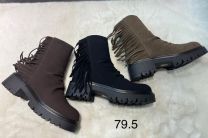Botki na płaskim (36-41/12P)