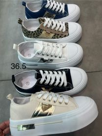 Trampki wiążane damskie(36-41/12P)