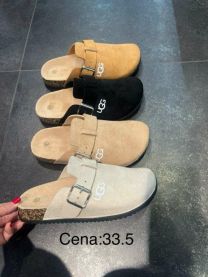 Klapki zakryte palce damskie(36-41/12P)