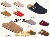 Klapki zakryte palce damskie(36-41/12P)