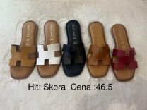 Klapki na płaskim (36-41/12P)