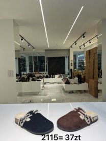 Klapki zakryte palce damskie(36-41/12P)