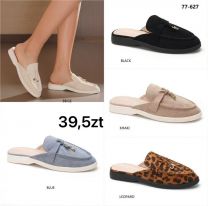 Klapki zakryte palce damskie(36-41/12P)