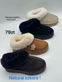 Kapcie zakryte palce damskie (36-41/12P)