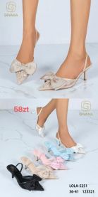 Sandały na szpilce (36-41/12 Par)