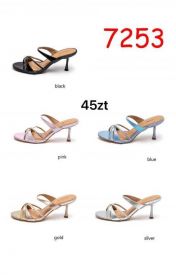 Klapki na obcasie (36-41/12P)