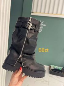 Botki na płaskim (36-41/12P)