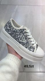 Trampki wiążane damskie (36-41/12P)