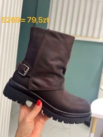 Botki na płaskim (36-41/12P)