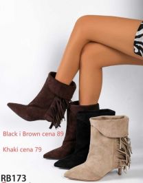 Botki na szpilce (36-41/12P)