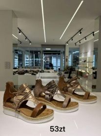 Sandały na koturnie (36-41/12P)