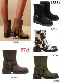 Botki na płaskim (36-41/12P)