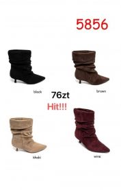 Botki na szpilce (36-41/12P)