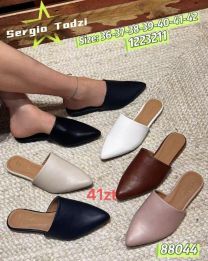 Klapki zakryte palce damskie(36-42/12P)